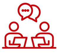 Red advisor icon